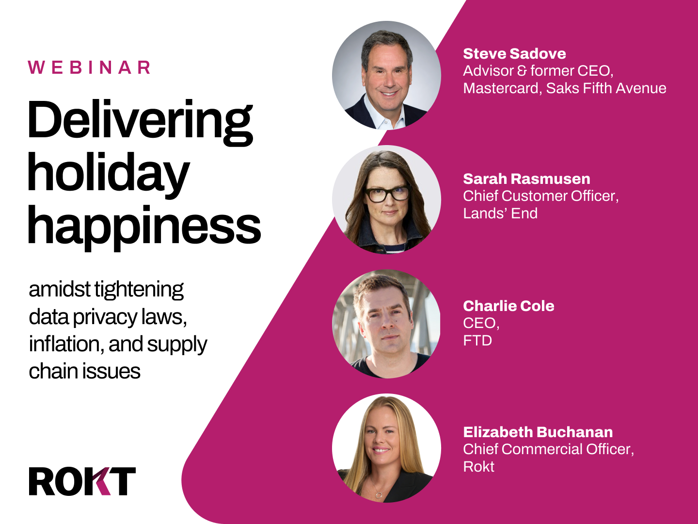 Highlights from Rokt’s ‘Delivering holiday happiness’ virtual event